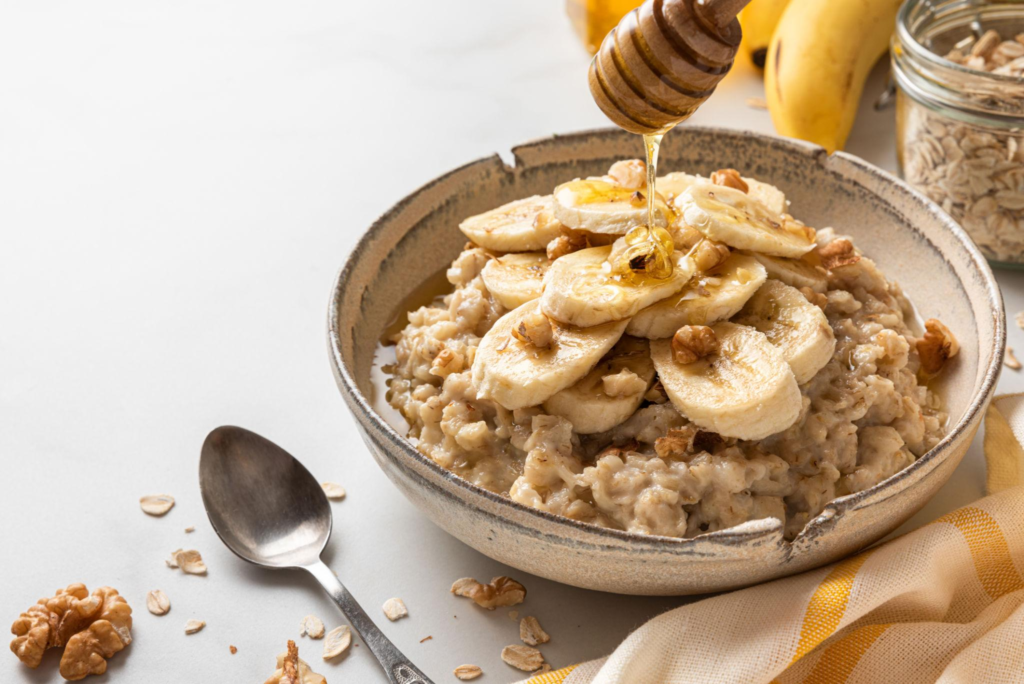banana oatmeal bowl easy breakfast recipes healthy morning meals