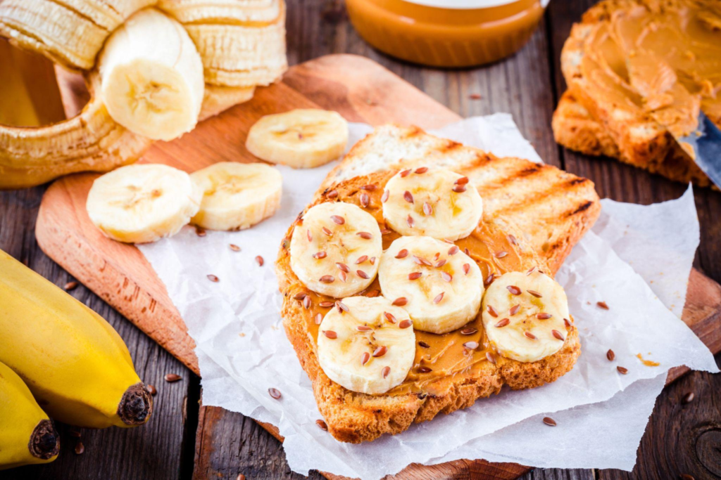 peanut butter toast